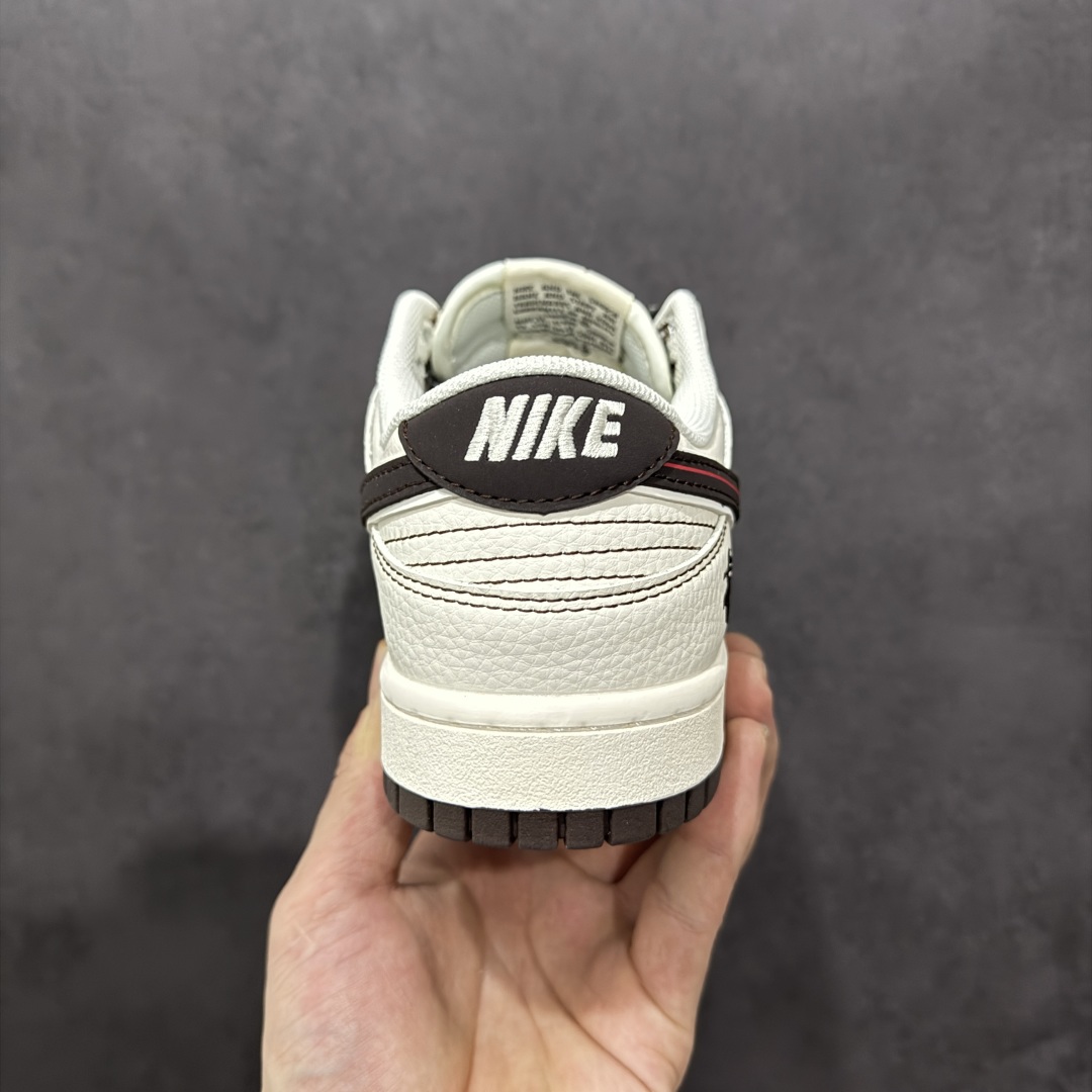 【定制版】Nike SB Dunk Low 斯图西联名 双拼红线 周年高端定制 低帮休闲板鞋 XS6089-536