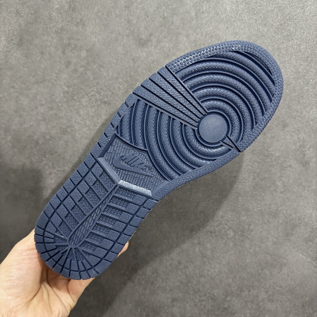【定制版】Travis Scott x Fragment Design x Air Jordan 1 Low OG SP AJ1 乔1 冠军联名 裂纹勾 低帮文化休闲板鞋 LD2025-015