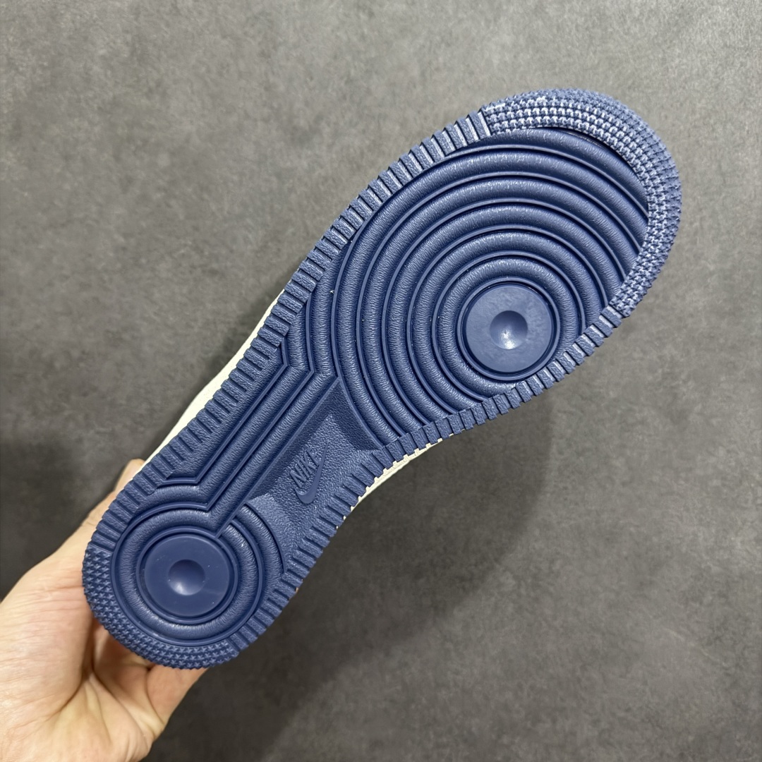 260  【定制版】Nike Air Force 1'07 Low 耐克联名 深蓝多小勾 空军一号低帮休闲板鞋 HH7518-047