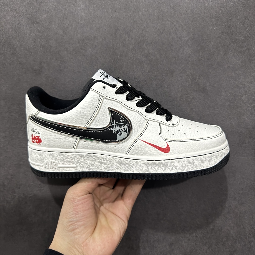 240  NIke Air Force 1 '07 Low “斯图西联名”空军一号 低帮 运动鞋   DQ6628-154