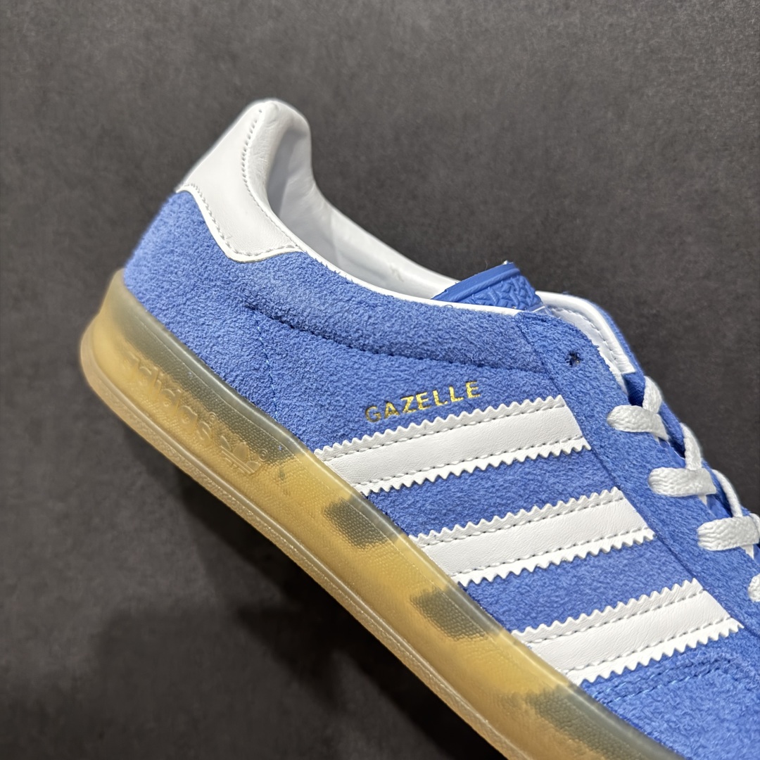 图片[6]-【GQ纯原福利】AD Original Gazelle Indoor 德训二代六色福利供应 之前高价零售特供批次 原厂定制长毛翻毛皮组合环保纤维革鞋面材质 内置环保海玻璃鞋垫 外置RB橡胶大底 产品品控稳定性领先行业 原厂全套原楦原纸板冲刀磨具开发 原厂皮料加持 原厂港宝加持定型后跟 尺码：35.5 36 36.5 37.5 38 38.5 39-选品中心