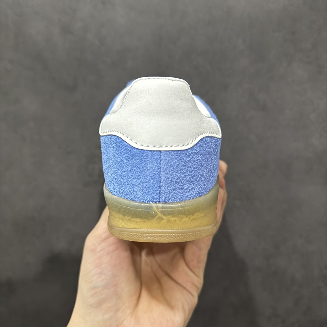 图片[4]-【GQ纯原福利】AD Original Gazelle Indoor 德训二代六色福利供应 之前高价零售特供批次 原厂定制长毛翻毛皮组合环保纤维革鞋面材质 内置环保海玻璃鞋垫 外置RB橡胶大底 产品品控稳定性领先行业 原厂全套原楦原纸板冲刀磨具开发 原厂皮料加持 原厂港宝加持定型后跟 尺码：35.5 36 36.5 37.5 38 38.5 39-选品中心