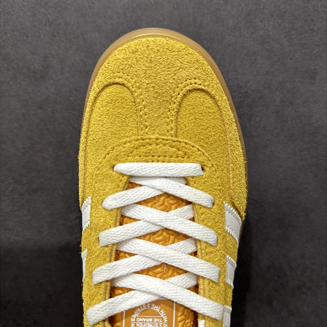 图片[8]-【GQ纯原福利】AD Original Gazelle Indoor 德训二代六色福利供应 之前高价零售特供批次 原厂定制长毛翻毛皮组合环保纤维革鞋面材质 内置环保海玻璃鞋垫 外置RB橡胶大底 产品品控稳定性领先行业 原厂全套原楦原纸板冲刀磨具开发 原厂皮料加持 原厂港宝加持定型后跟 尺码：35.5 36 36.5 37.5 38 38.5 39 40-选品中心