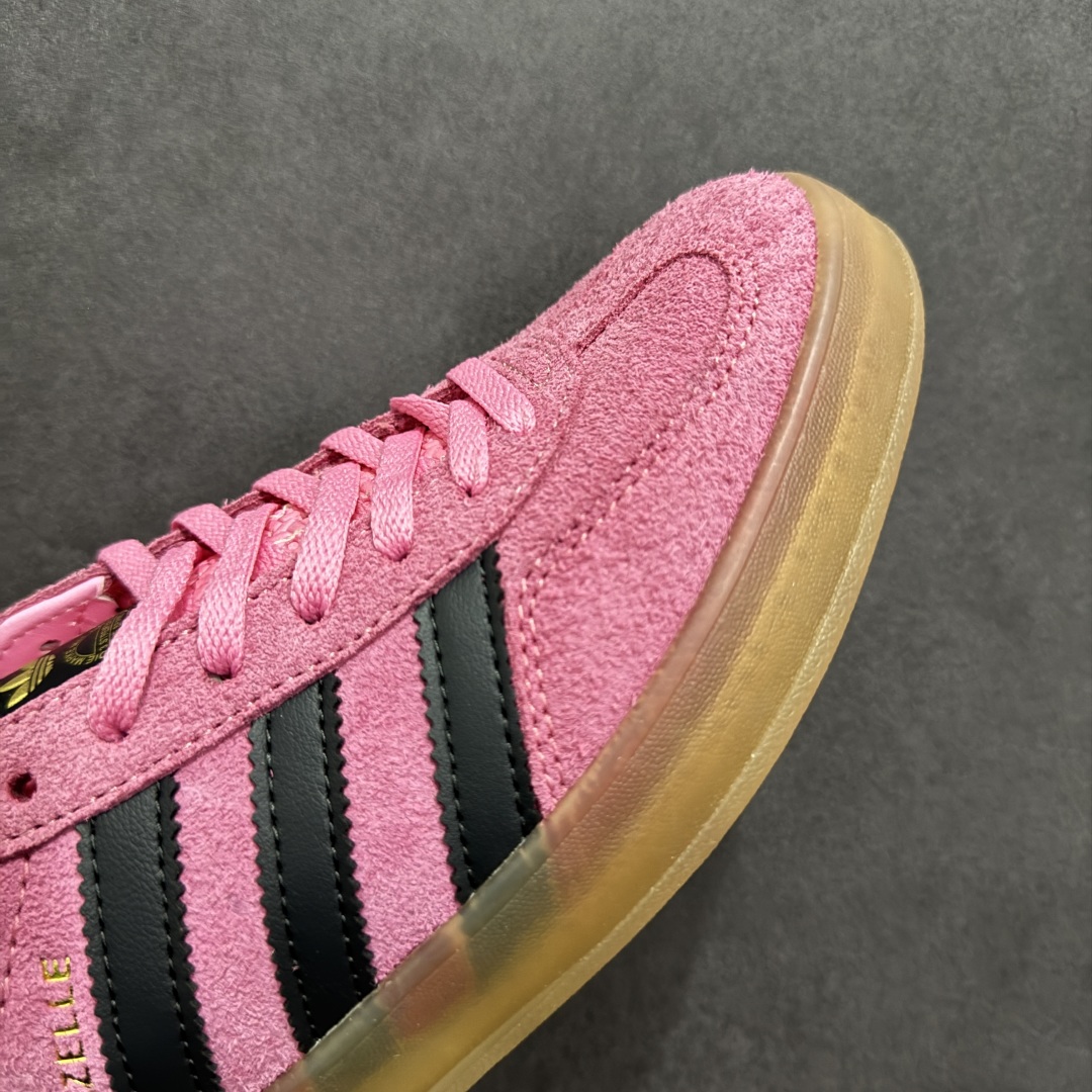 图片[5]-【GQ纯原福利】AD Original Gazelle Indoor 德训二代六色福利供应 之前高价零售特供批次 原厂定制长毛翻毛皮组合环保纤维革鞋面材质 内置环保海玻璃鞋垫 外置RB橡胶大底 产品品控稳定性领先行业 原厂全套原楦原纸板冲刀磨具开发 原厂皮料加持 原厂港宝加持定型后跟 尺码：35.5-44-选品中心