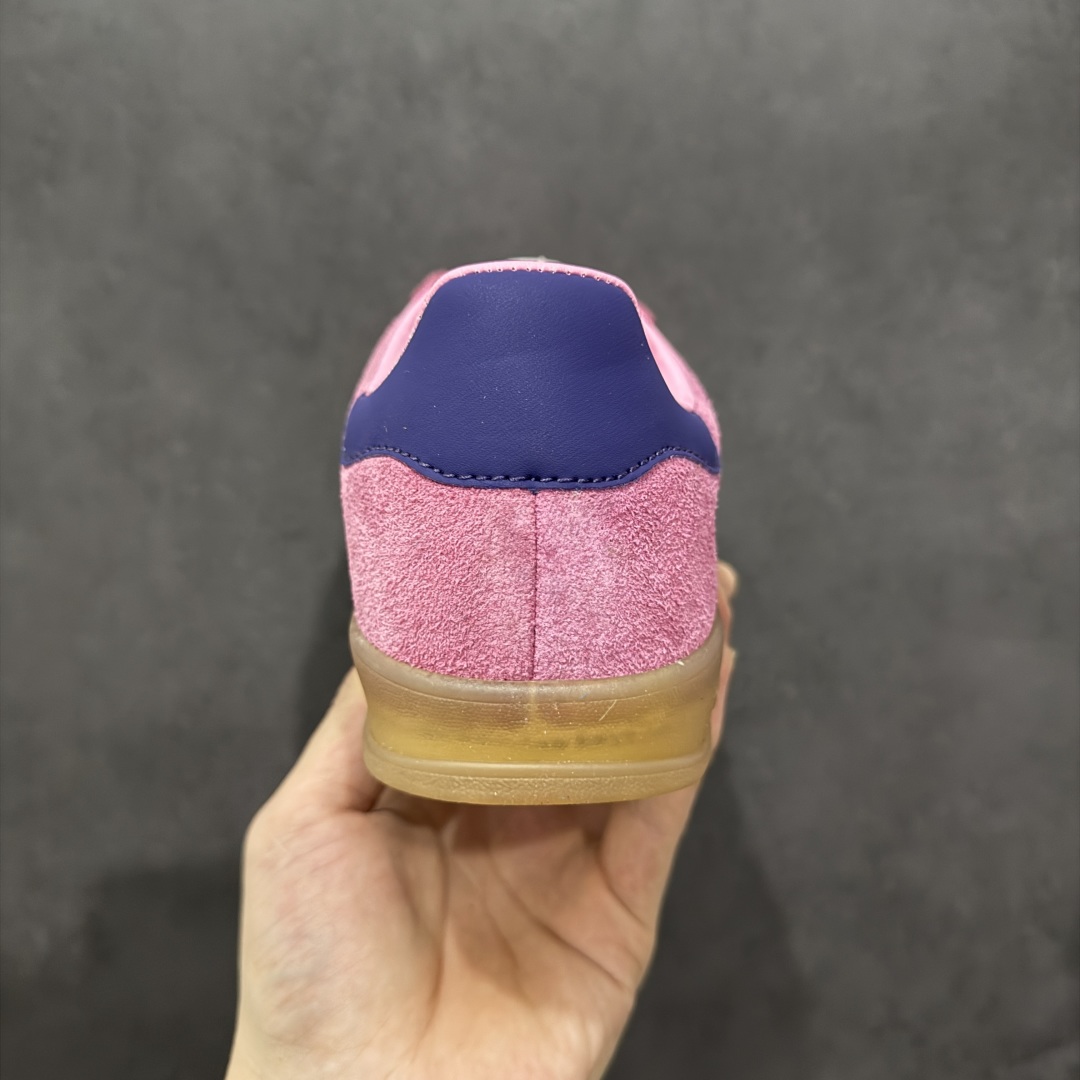 图片[4]-【GQ纯原福利】AD Original Gazelle Indoor 德训二代六色福利供应 之前高价零售特供批次 原厂定制长毛翻毛皮组合环保纤维革鞋面材质 内置环保海玻璃鞋垫 外置RB橡胶大底 产品品控稳定性领先行业 原厂全套原楦原纸板冲刀磨具开发 原厂皮料加持 原厂港宝加持定型后跟 尺码：35.5-44-选品中心