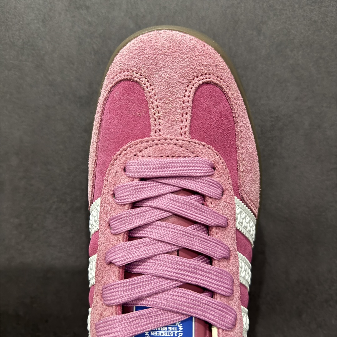 图片[8]-【GQ纯原福利】AD Original Gazelle Indoor 德训二代六色福利供应 之前高价零售特供批次 原厂定制长毛翻毛皮组合环保纤维革鞋面材质 内置环保海玻璃鞋垫 外置RB橡胶大底 产品品控稳定性领先行业 原厂全套原楦原纸板冲刀磨具开发 原厂皮料加持 原厂港宝加持定型后跟 尺码：35.5-44（38 42.5断）-选品中心