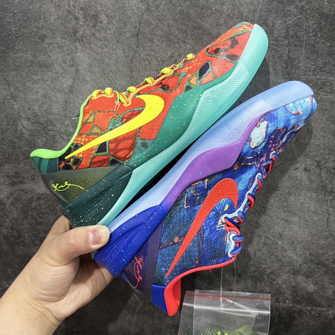 图片[3]-【GX纯原】Nike Kobe 8 Protro \”What The Kobe\” 舒适复古 防滑耐磨 低帮 篮球鞋 男女同款 橙蓝 2025版 HM9621-900 完美复刻公司货 React科技鞋垫加持 实战配置直接拉满 原楦纸板开发 鞋身流线型、后跟塑形 区分土肥圆 原厂针织鞋面一针一线匹配原版 全身鞋材卡料色独家定制 唯一万针立体刺绣SWOOSH 真实底模最大50.5 实战利器 专供海外市场 独立原厂模具 首批不拼图大几率过验 亲测已过 支持各种高强度实战 无需担心 补货周期极长 脚宽建议买大半码 科比系列前掌偏窄 支持七天无理由退换 尺码： 40 40.5 41 42 42.5 43 44 44.5 45 45.5 46 47.5 48.5 49.5 50.5-选品中心