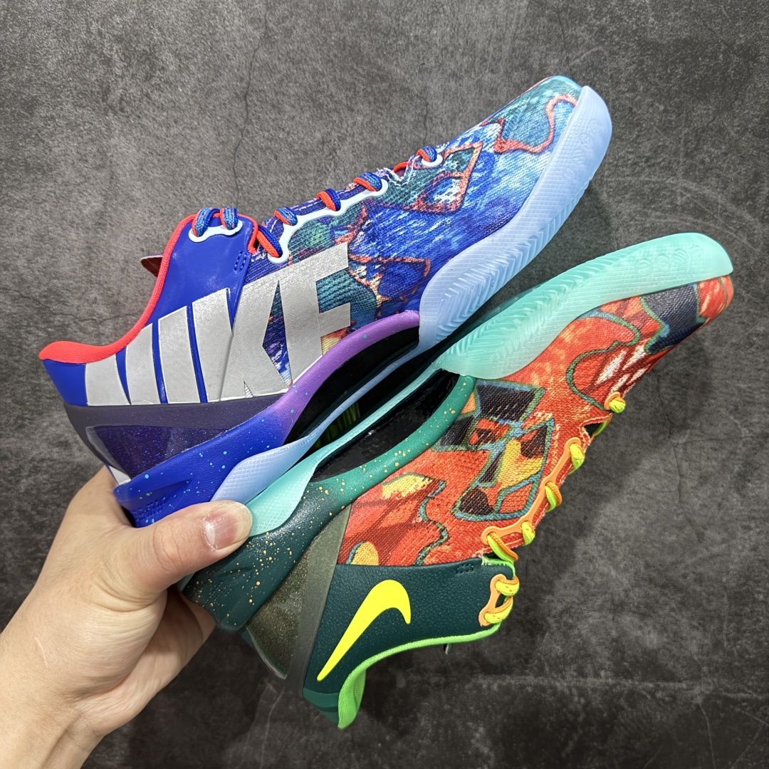 图片[4]-【GX纯原】Nike Kobe 8 Protro \”What The Kobe\” 舒适复古 防滑耐磨 低帮 篮球鞋 男女同款 橙蓝 2025版 HM9621-900 完美复刻公司货 React科技鞋垫加持 实战配置直接拉满 原楦纸板开发 鞋身流线型、后跟塑形 区分土肥圆 原厂针织鞋面一针一线匹配原版 全身鞋材卡料色独家定制 唯一万针立体刺绣SWOOSH 真实底模最大50.5 实战利器 专供海外市场 独立原厂模具 首批不拼图大几率过验 亲测已过 支持各种高强度实战 无需担心 补货周期极长 脚宽建议买大半码 科比系列前掌偏窄 支持七天无理由退换 尺码： 40 40.5 41 42 42.5 43 44 44.5 45 45.5 46 47.5 48.5 49.5 50.5-选品中心