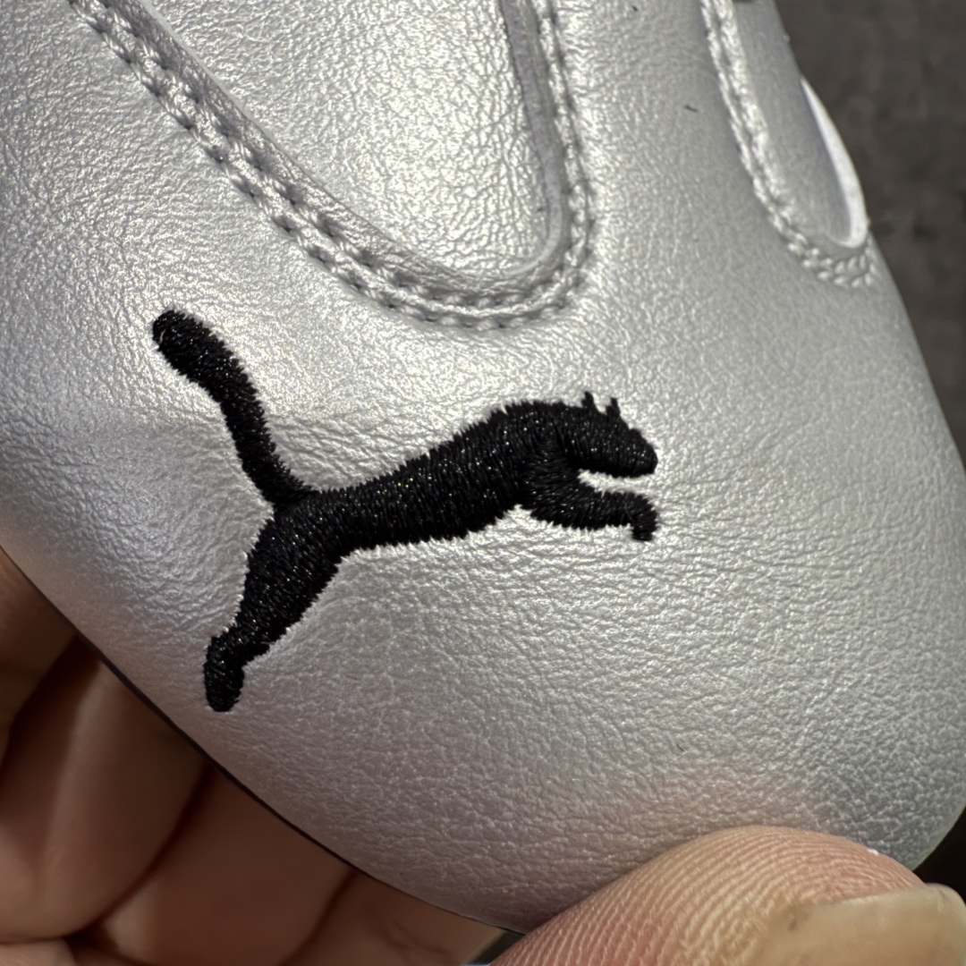 图片[4]-【纯原神版】Puma Speedcat OG Sparco 彪马罗马阿莫尔系列 复古运动休闲赛车跑鞋 市场顶级正确版本 版型 细节 烫金走线区分市面通货 欢迎对比🆚 工厂耗时3个月开发 原装档案原数据纸版楦型 采用鞋面材质(正确二次成型\’猛帮\’成型工艺🆚区别市面版本!!) 外置原数据开发轻量耐磨橡胶大底💪🏻 全球知名运动品牌PUMA宝马赛车系列 融合了宝马车队的标志性配色 以趣味十足又前卫复古的设计引领潮流 将赛道精神融入街头时尚 开启前卫竞速之旅 主打前卫复古风 Roma鞋款的鞋侧以复古的流线造型 缀以宝马经典Logo 巧妙吸睛 而Speedcat鞋款以亮眼三色条纹元素缀以舒适鞋面 赋予了独特的个性美学 演绎赛车的无尽能量 货号：403547-01-选品中心