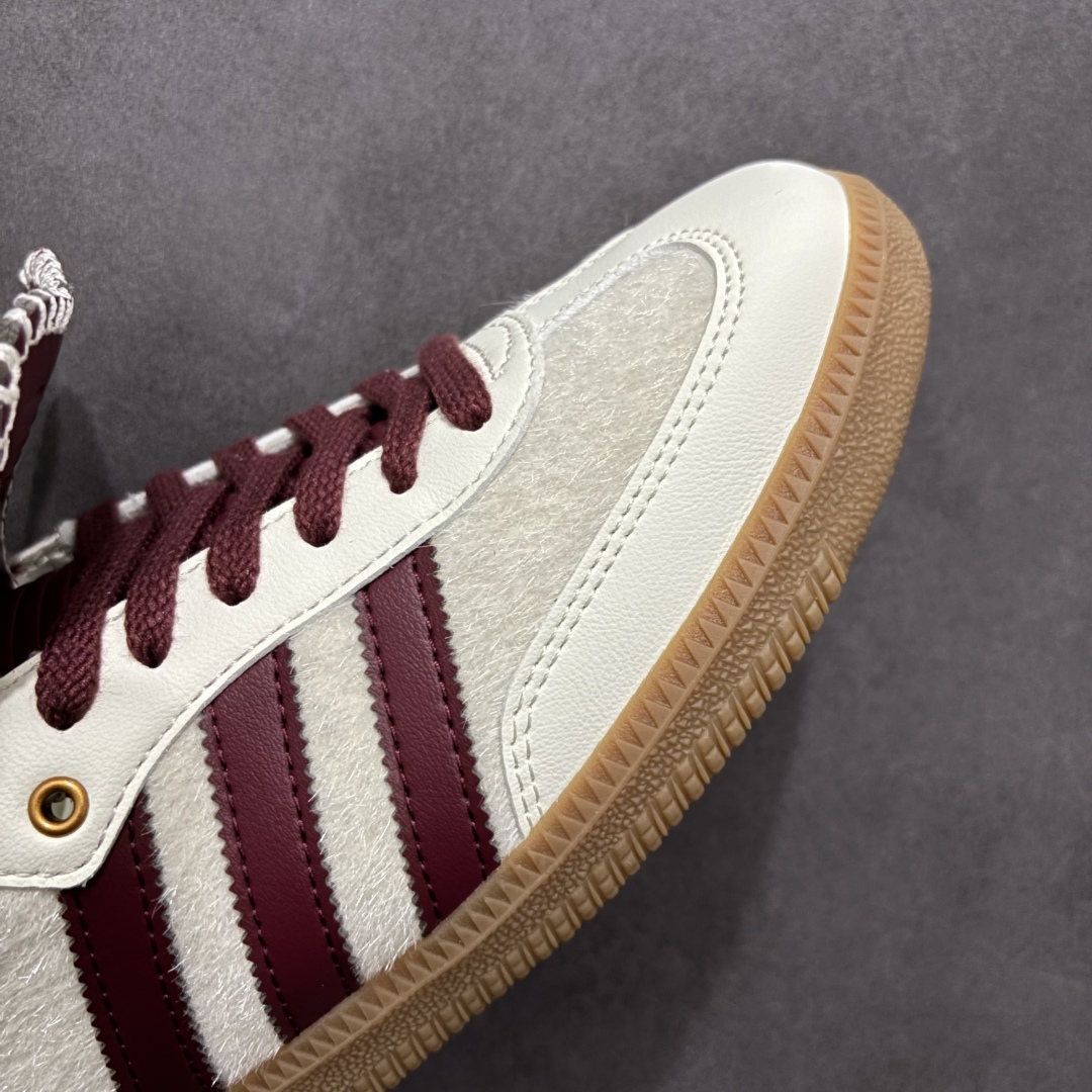 图片[5]-【GQ纯原福利】AD Original Gazelle Indoor 德训二代六色福利供应 之前高价零售特供批次 原厂定制长毛翻毛皮组合环保纤维革鞋面材质 内置环保海玻璃鞋垫 外置RB橡胶大底 产品品控稳定性领先行业 原厂全套原楦原纸板冲刀磨具开发 原厂皮料加持 原厂港宝加持定型后跟 尺码：36-44-选品中心