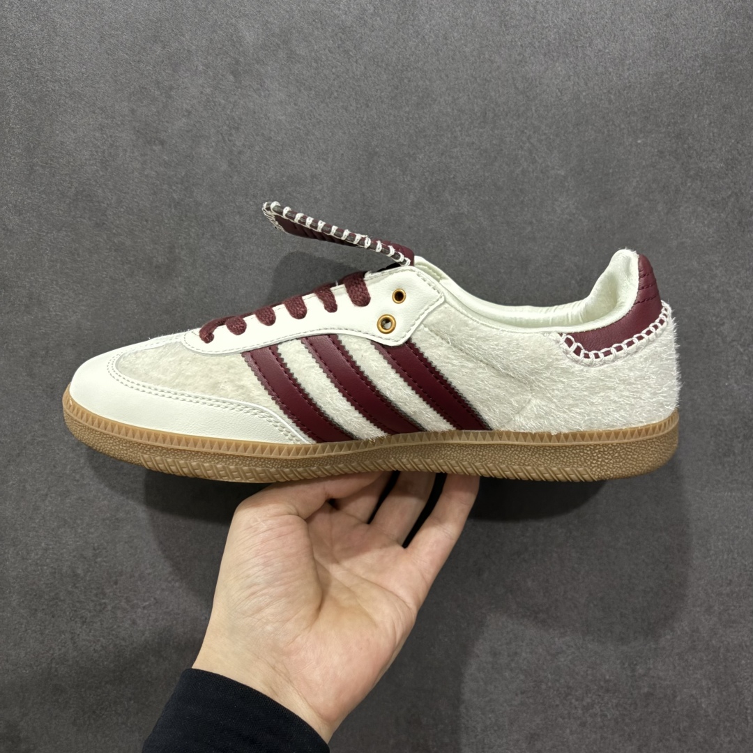 图片[3]-【GQ纯原福利】AD Original Gazelle Indoor 德训二代六色福利供应 之前高价零售特供批次 原厂定制长毛翻毛皮组合环保纤维革鞋面材质 内置环保海玻璃鞋垫 外置RB橡胶大底 产品品控稳定性领先行业 原厂全套原楦原纸板冲刀磨具开发 原厂皮料加持 原厂港宝加持定型后跟 尺码：36-44-选品中心