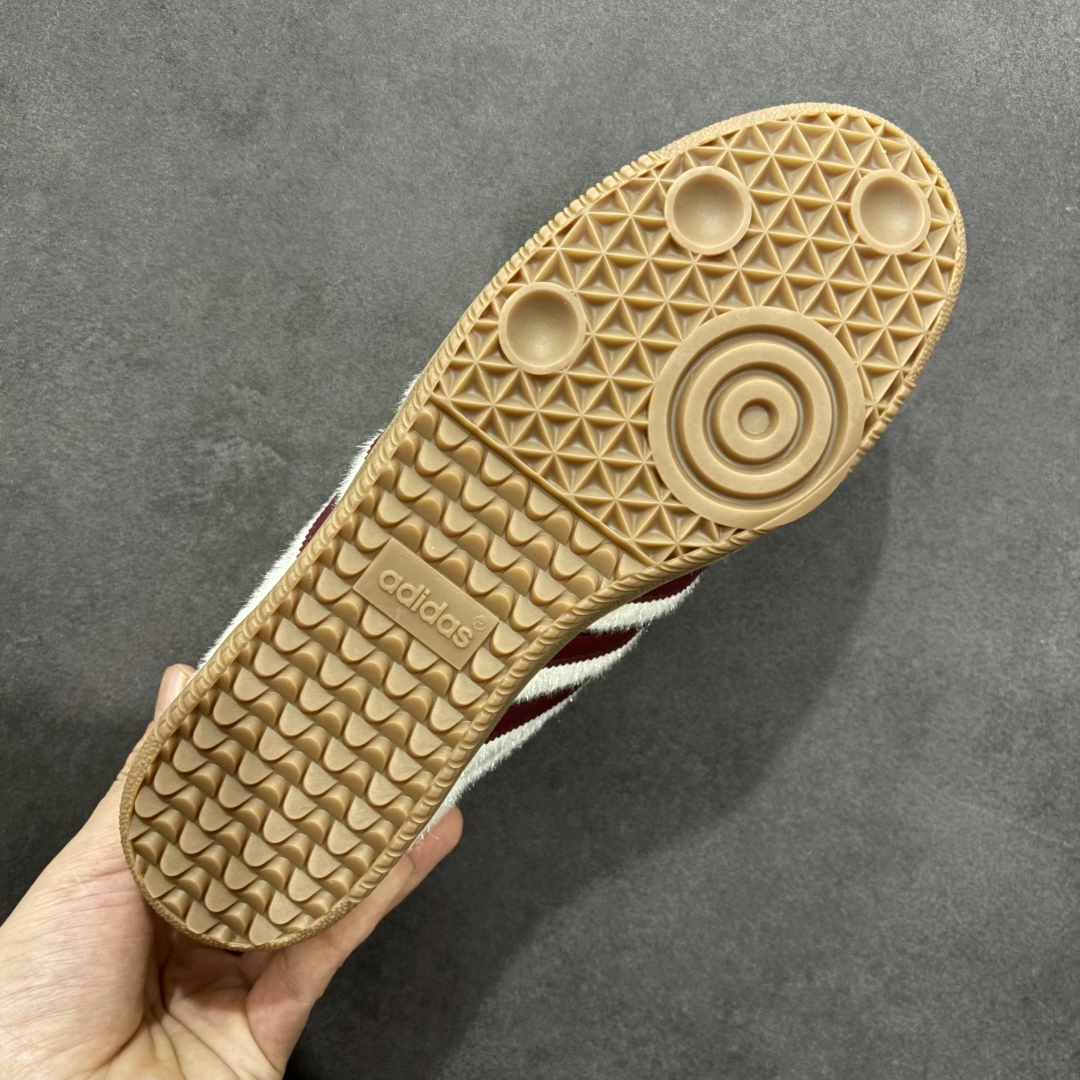 图片[9]-【GQ纯原福利】AD Original Gazelle Indoor 德训二代六色福利供应 之前高价零售特供批次 原厂定制长毛翻毛皮组合环保纤维革鞋面材质 内置环保海玻璃鞋垫 外置RB橡胶大底 产品品控稳定性领先行业 原厂全套原楦原纸板冲刀磨具开发 原厂皮料加持 原厂港宝加持定型后跟 尺码：36-44-选品中心