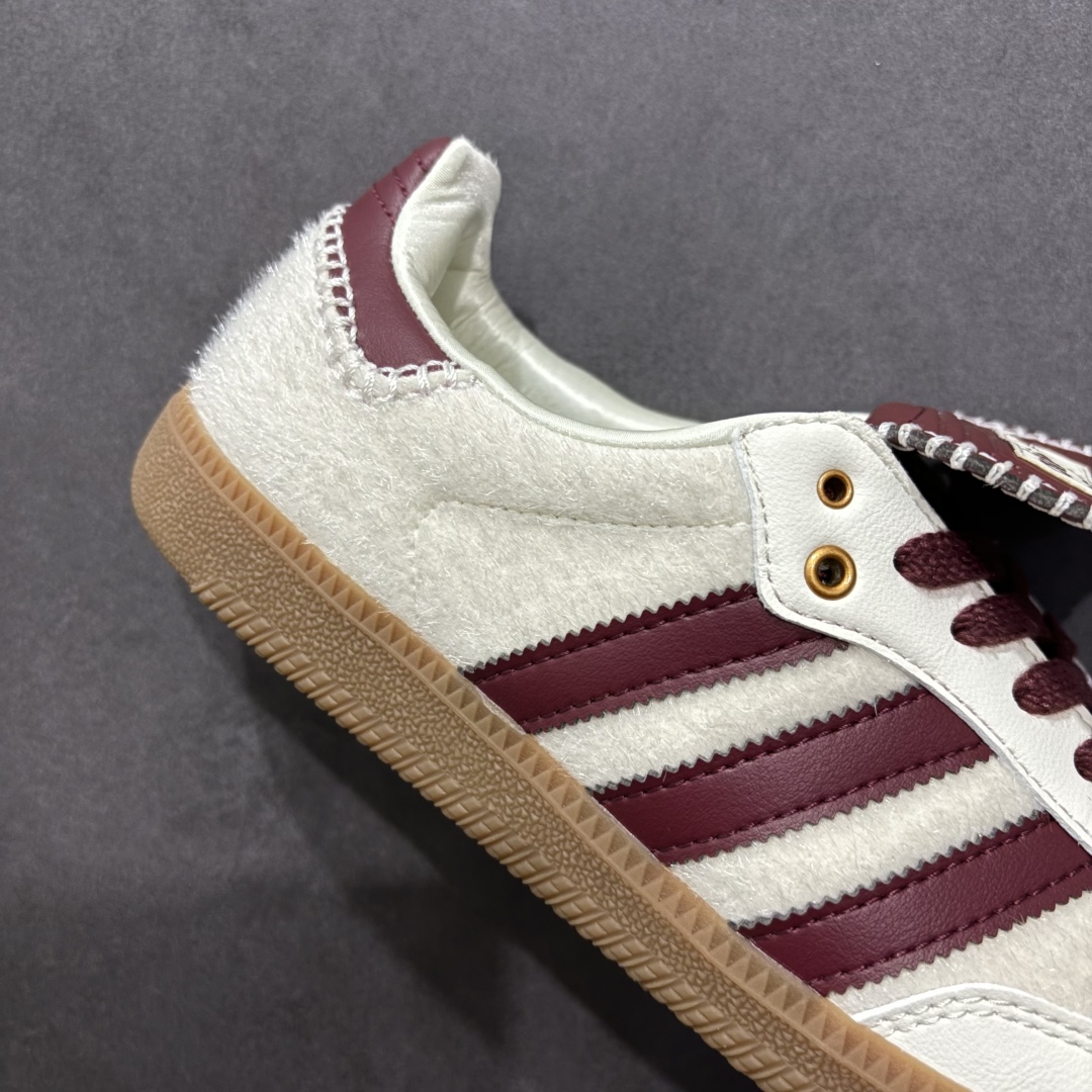 图片[6]-【GQ纯原福利】AD Original Gazelle Indoor 德训二代六色福利供应 之前高价零售特供批次 原厂定制长毛翻毛皮组合环保纤维革鞋面材质 内置环保海玻璃鞋垫 外置RB橡胶大底 产品品控稳定性领先行业 原厂全套原楦原纸板冲刀磨具开发 原厂皮料加持 原厂港宝加持定型后跟 尺码：36-44-选品中心