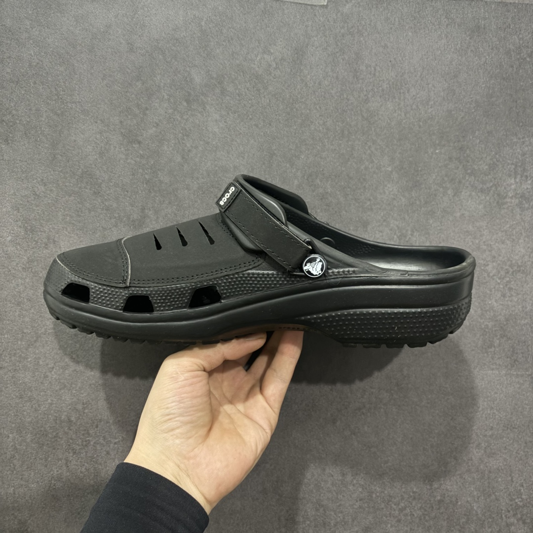 140  Crocs 卡骆驰 EVA 舒适轻便 洞洞鞋 凉鞋 拖鞋 男款 优肯一代 黑色