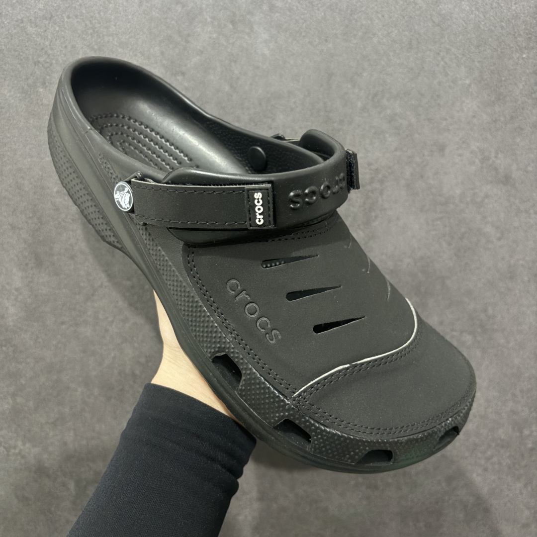 140  Crocs 卡骆驰 EVA 舒适轻便 洞洞鞋 凉鞋 拖鞋 男款 优肯一代 黑色