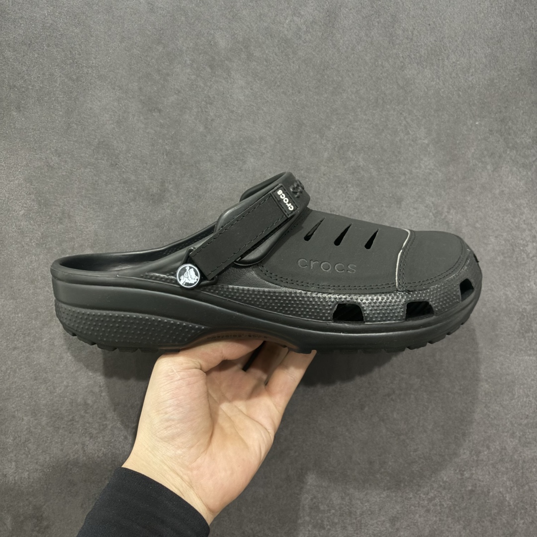 140  Crocs 卡骆驰 EVA 舒适轻便 洞洞鞋 凉鞋 拖鞋 男款 优肯一代 黑色