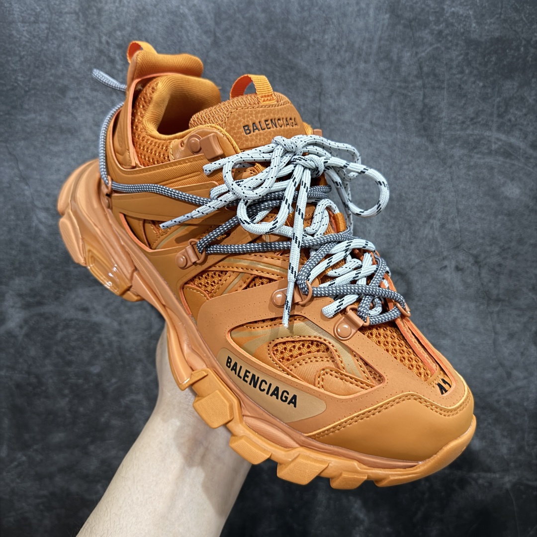 图片[3]-【OK纯原版本】Balenciaga 巴黎世家 Track Sneaker 巴黎世家三代 户外概念复古老爹鞋 老牌大厂OK版本出品 专柜同步包装 原装大盒 细节精准对位官方 私模组合大底 从里到外 最大尺度还原官方ZP 尺码：35 36 37 38 39 40 41 42 43 44 45 46-选品中心