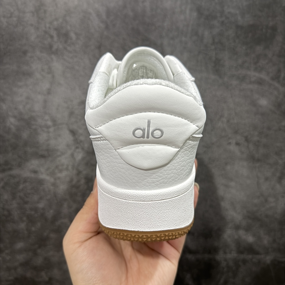 
【纯原】Alo Yoga Recovery Mode 舒适简约 防滑耐磨 低帮 板鞋 男女同款 白色 