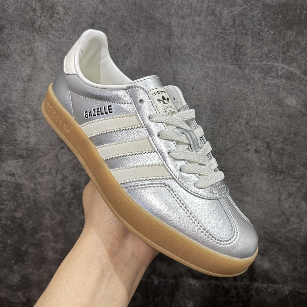  
【正确版】Adidas Originals Gazelle Indoor 三叶草休闲防滑耐磨低帮板鞋