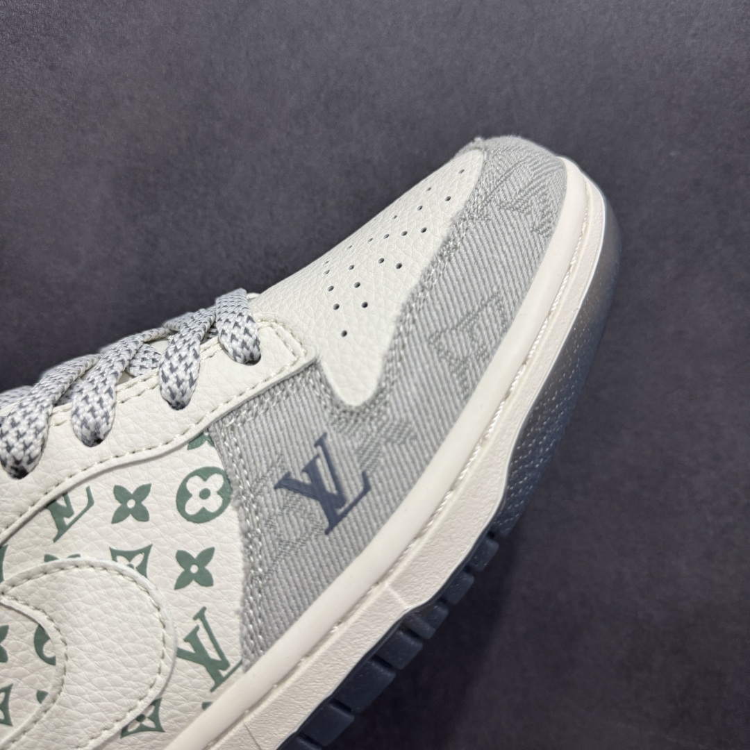 280 正常 【定制版】Nike SB Dunk Low LV联名 米灰牛仔布 周年高端定制 低帮休闲板鞋 XX3168-141