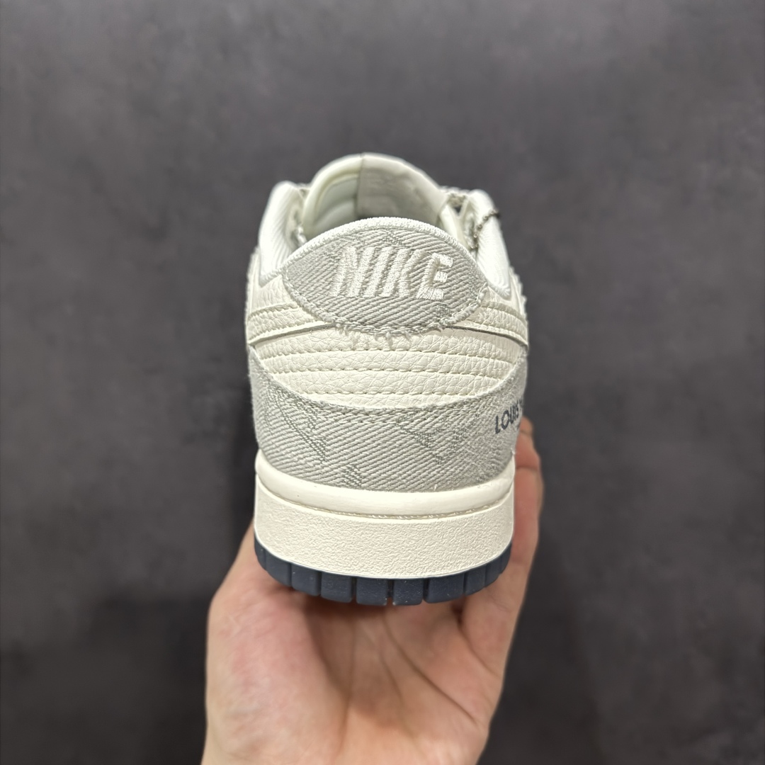 280 正常 【定制版】Nike SB Dunk Low LV联名 米灰牛仔布 周年高端定制 低帮休闲板鞋 XX3168-141
