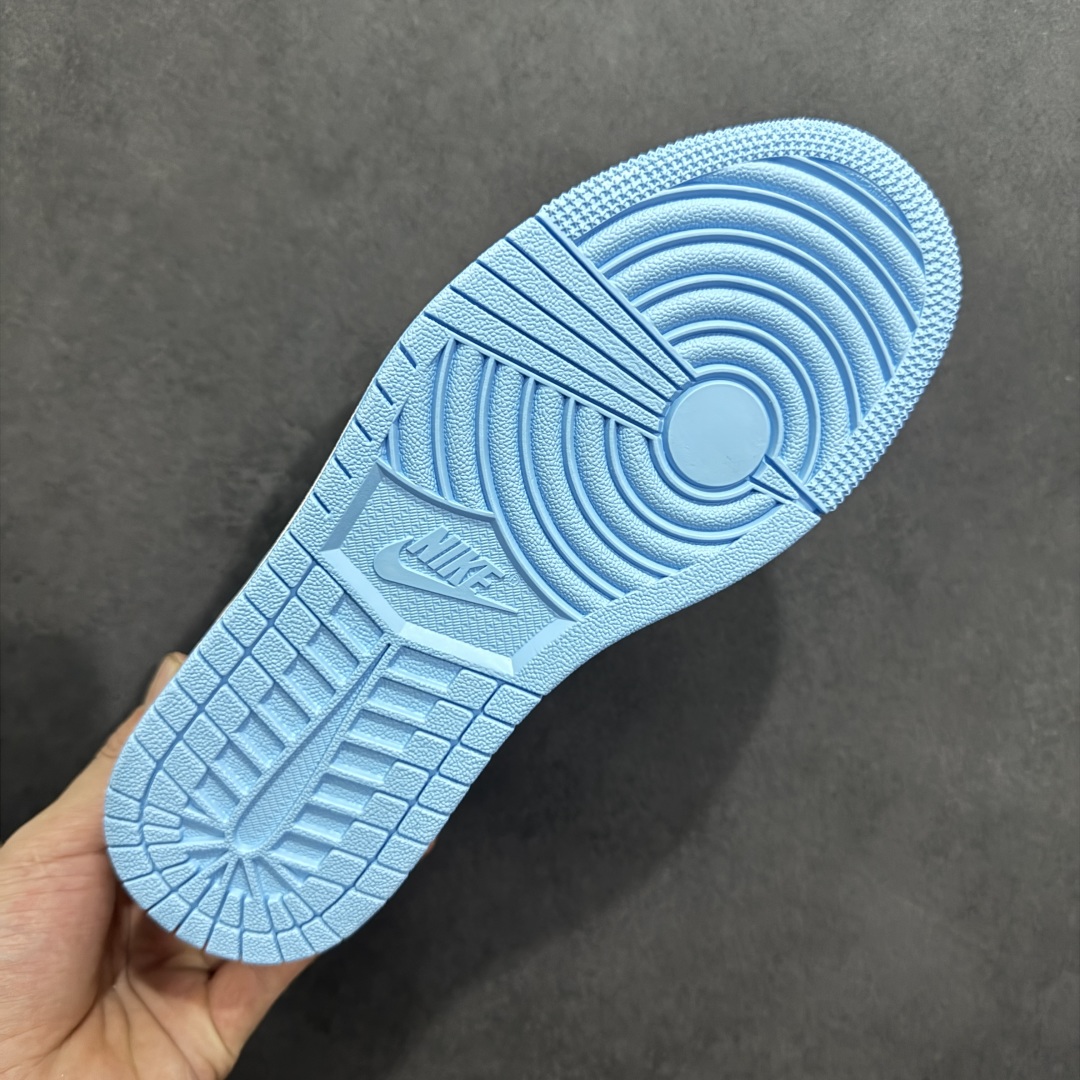 280  【定制版】Air Jordan 1 Low AJ1 乔1 斯图西联名 白蓝立体勾 高端定制 低帮复古篮球鞋 XS6086-559