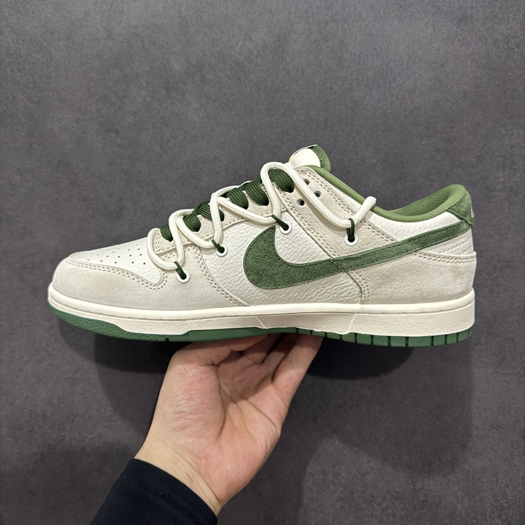 【定制版】Nike SB Dunk Low 斯图西系列 绑带猪八绿勾 周年高端定制 低帮休闲板鞋 DM6868-094