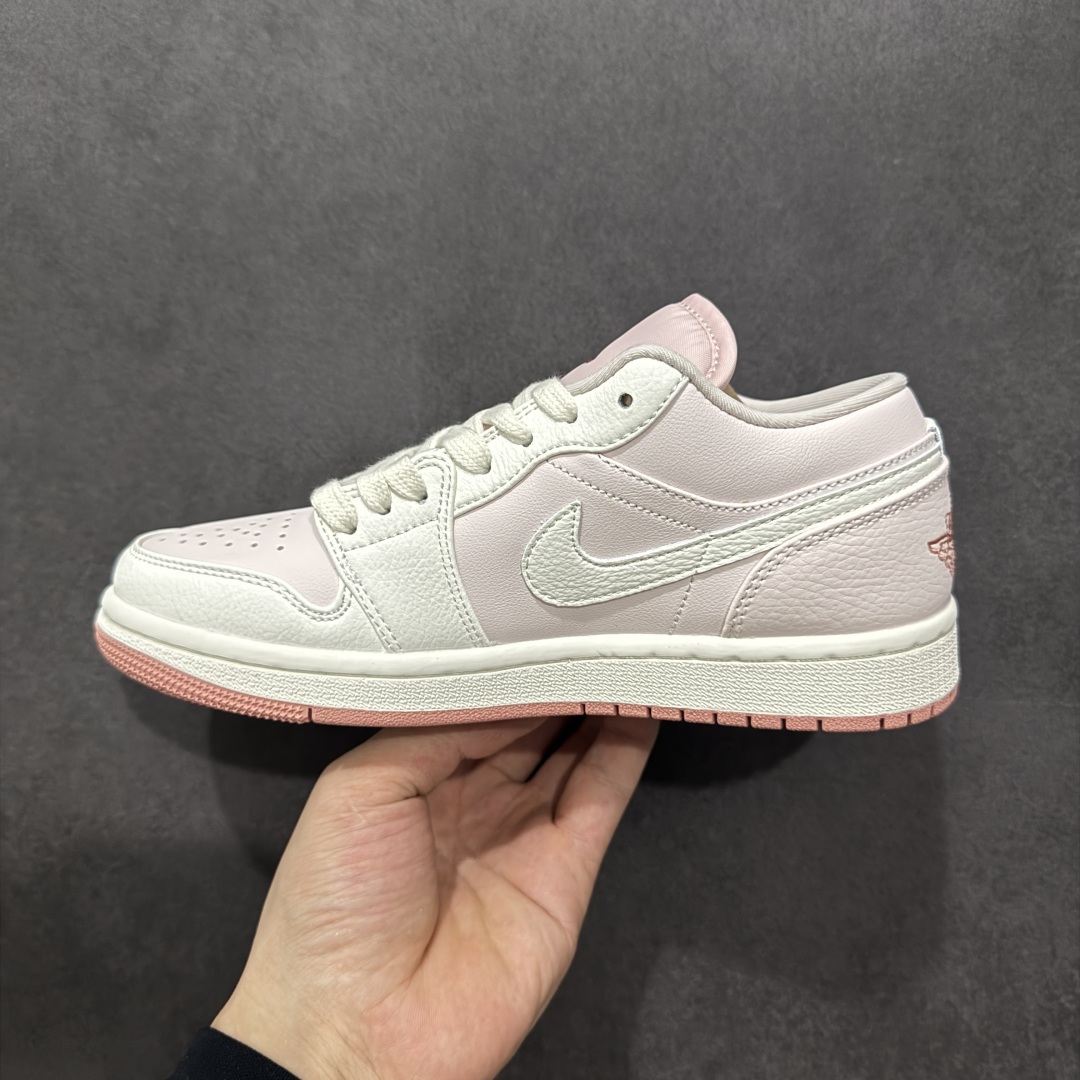 200  【K版】Air Jordan AJ1 Low 低帮白浅粉 IH0823-611