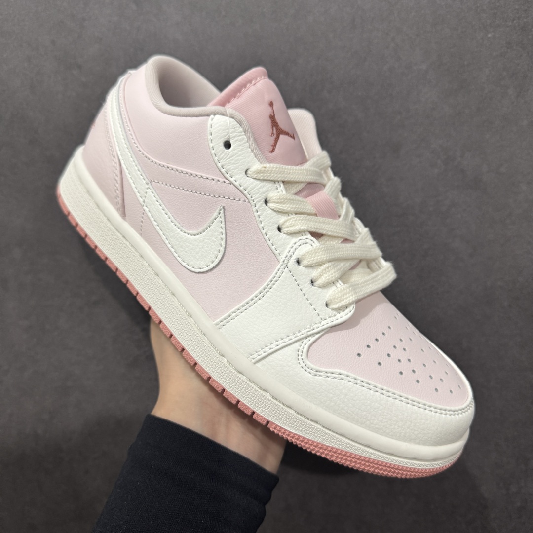 200  【K版】Air Jordan AJ1 Low 低帮白浅粉 IH0823-611