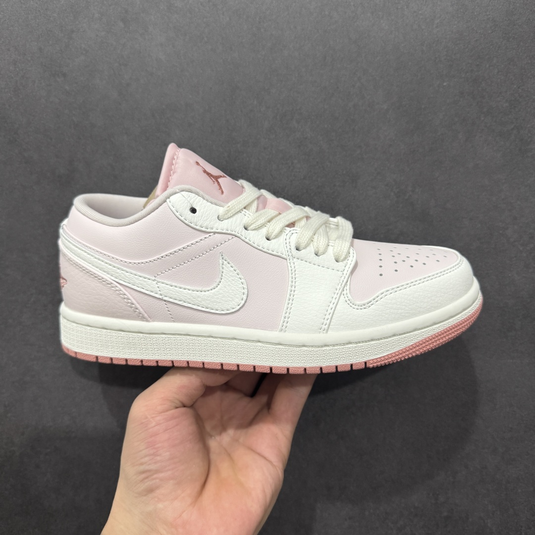 200  【K版】Air Jordan AJ1 Low 低帮白浅粉 IH0823-611