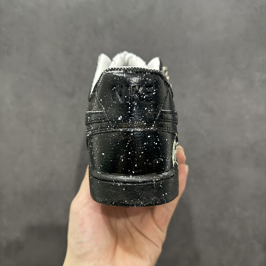 260  【定制版】Nike Court Vision 1 Low“幻影十字架” 手绘涂鸦定制板鞋   DH2987-099