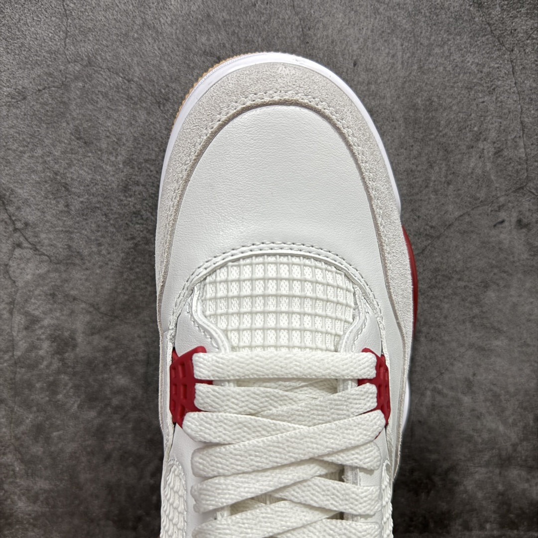 500  【OG纯原】NK SB x Air Jordan AJ4 联名白红 DR5415-106