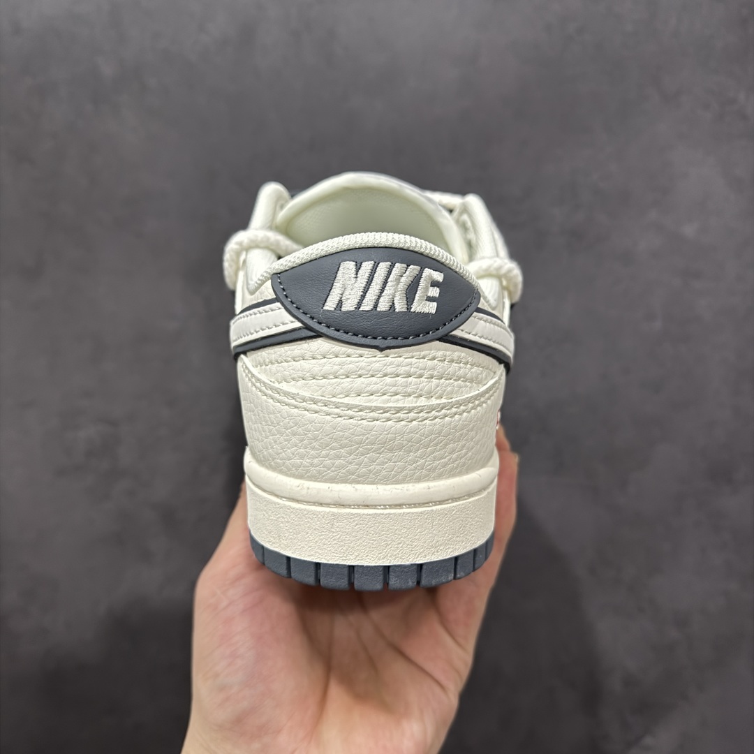 【定制版】Nike SB Dunk Low Sup系列 绑带米白白勾 周年高端定制 低帮休闲板鞋 YX5066-258