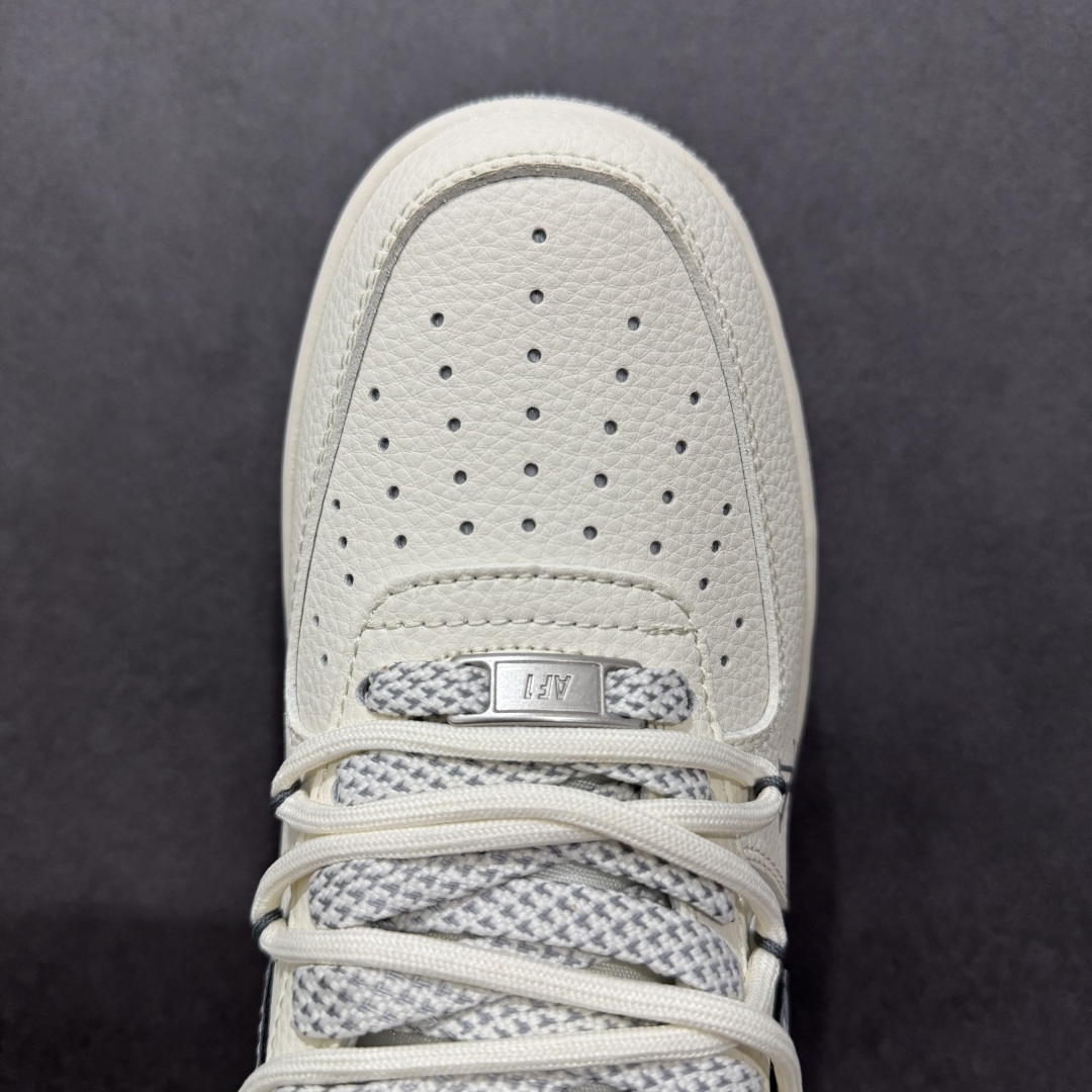 【定制版】Nike Air Force 1'07 Low LV联名 灰花纹抽绳 空军一号低帮休闲板鞋 DM6868-065