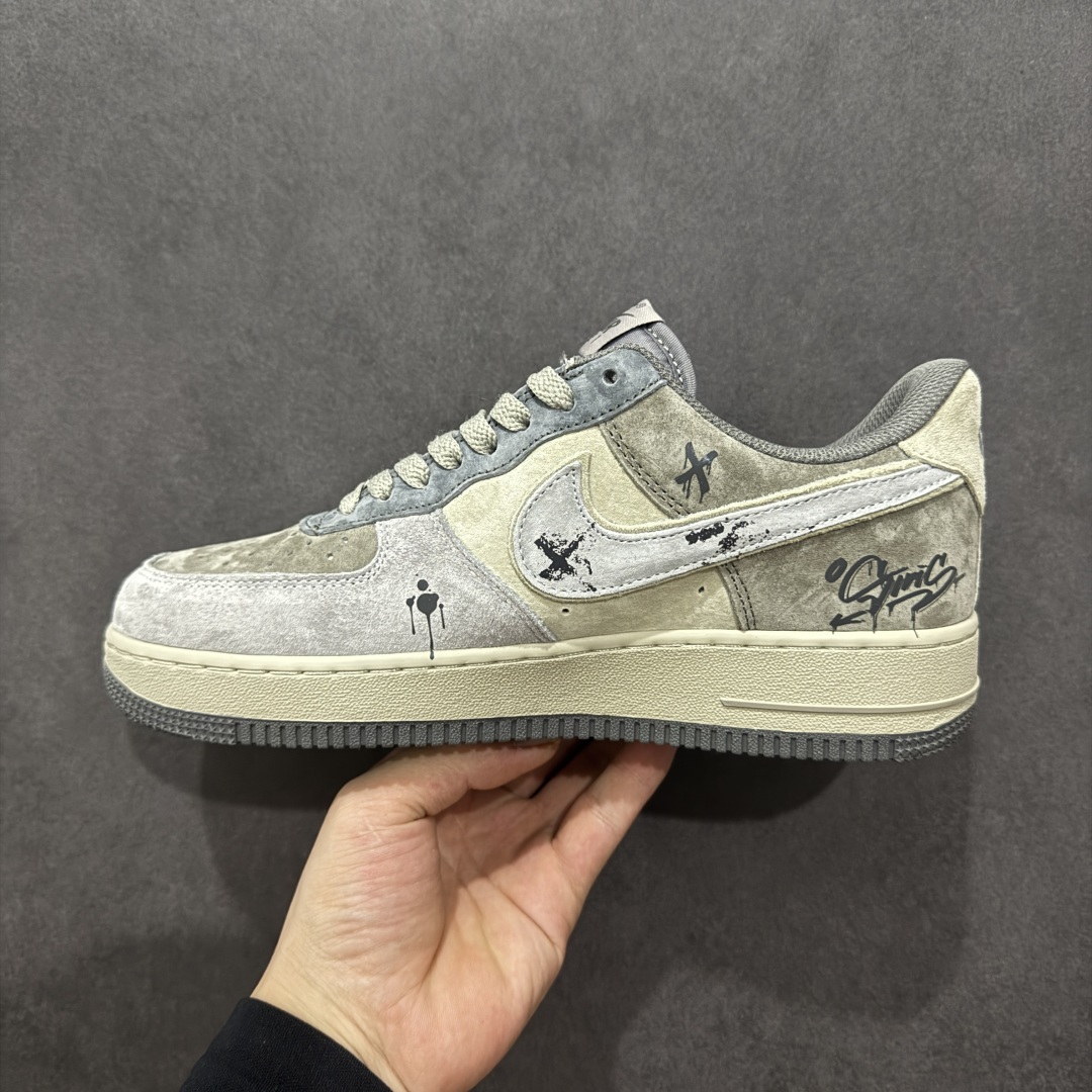 【定制版】Nike Air Force 1'07 Low ”Dark Skull” 暗黑骷髅 空军一号低帮休闲板鞋 YD2425-660