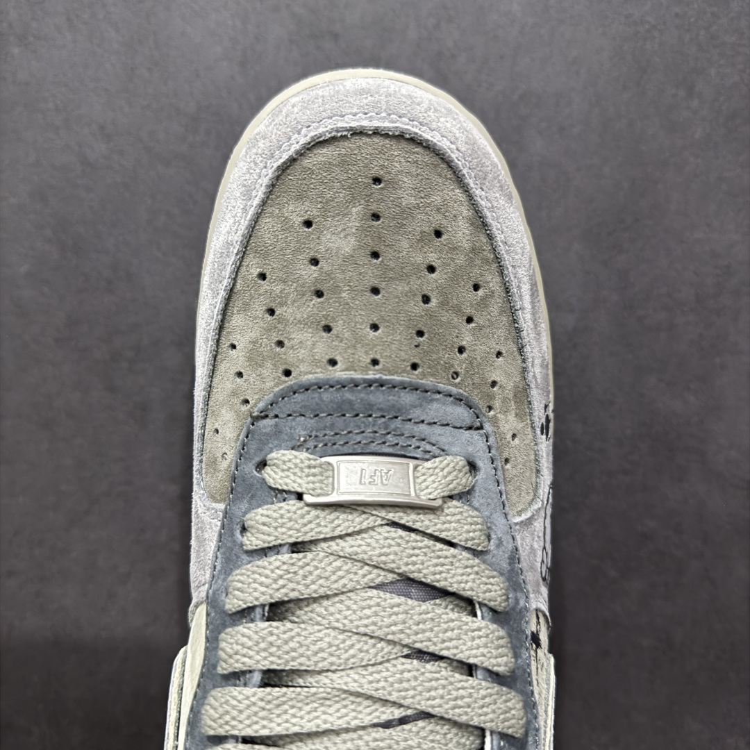 【定制版】Nike Air Force 1'07 Low ”Dark Skull” 暗黑骷髅 空军一号低帮休闲板鞋 YD2425-660