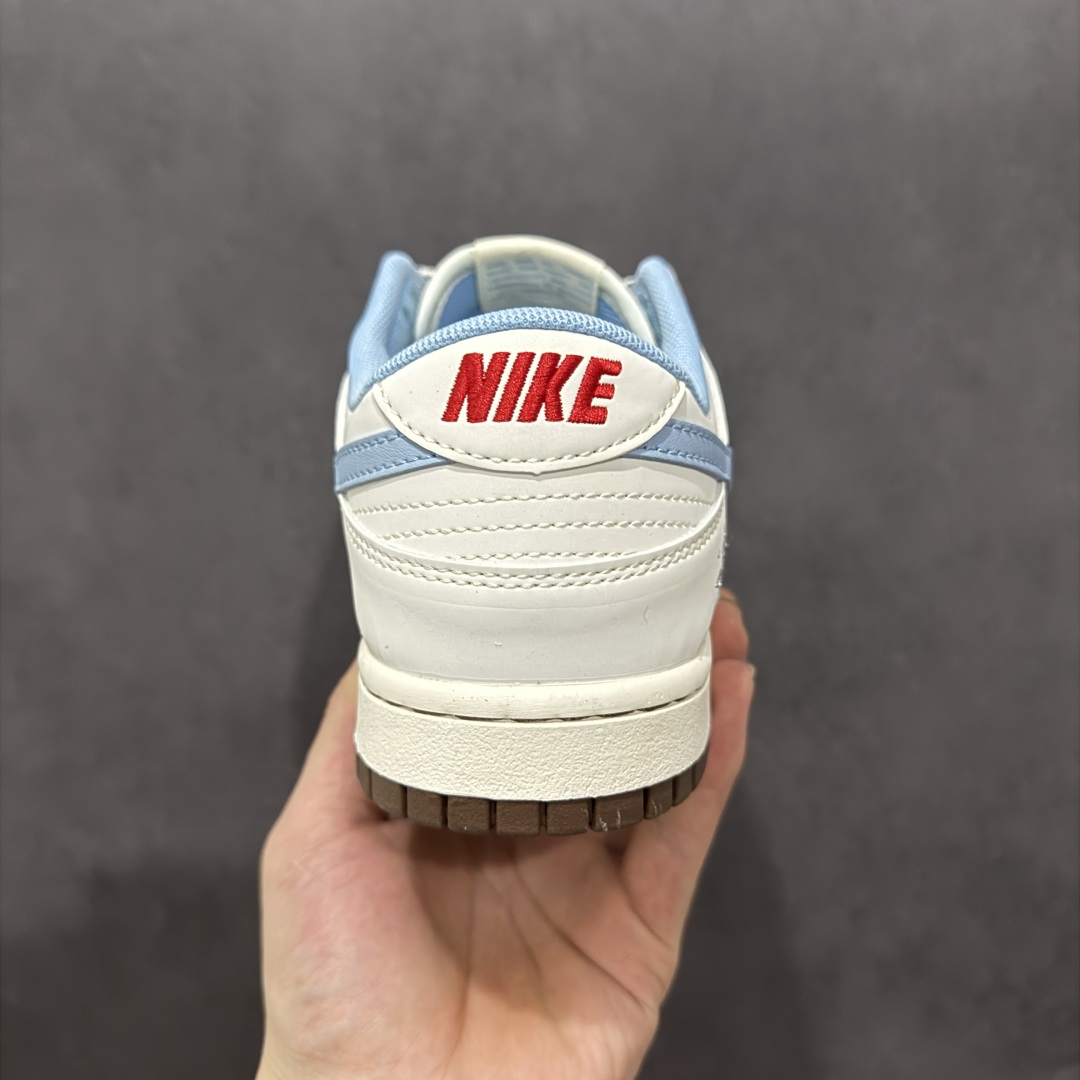 280  【定制版】Nike SB Dunk Low 斯图西联名 水蓝勾 周年高端定制 低帮休闲板鞋 ZH2598-248