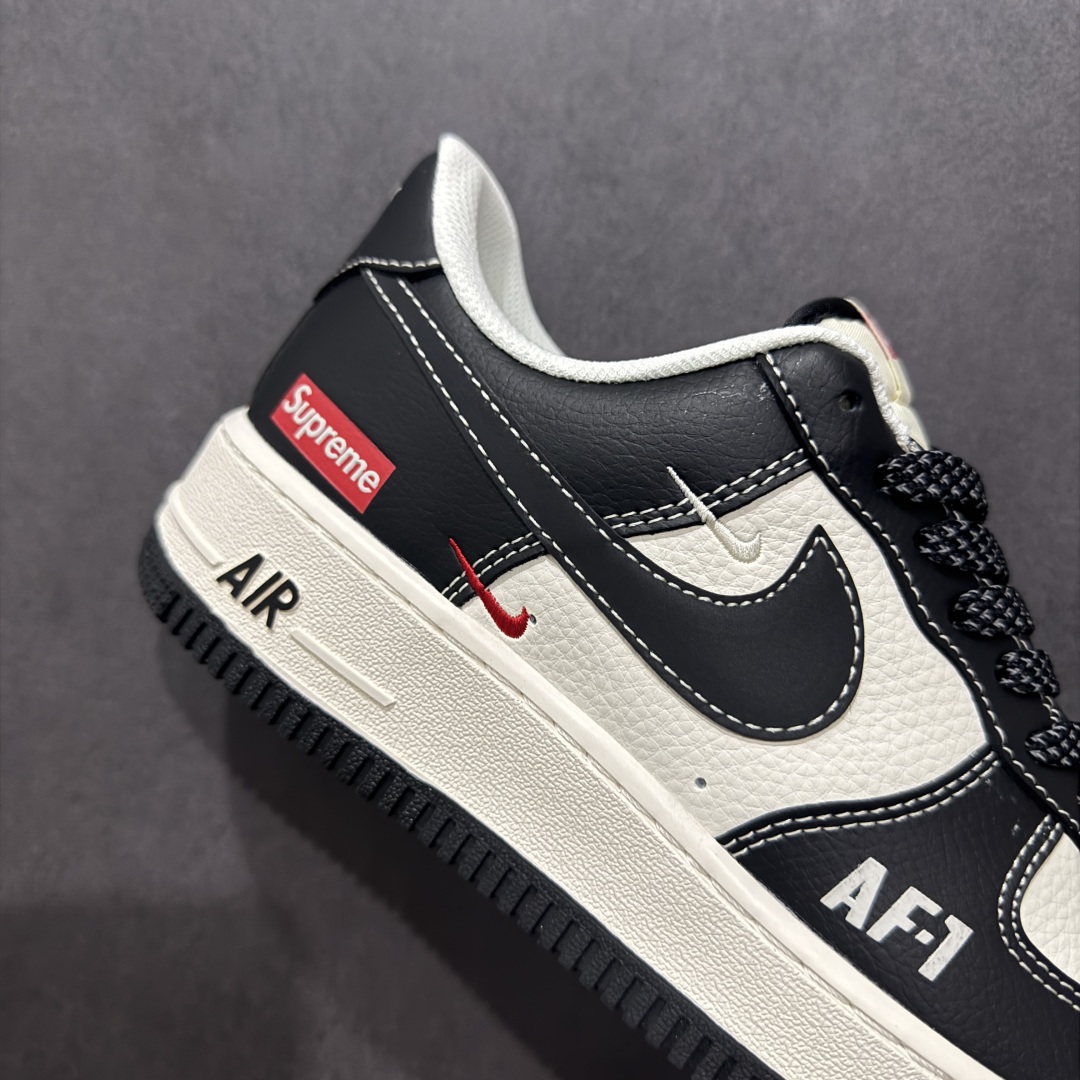 260  Nike Air Force 1 Low 07 x Supreme 黑白双小钩满天星 HH7518-053