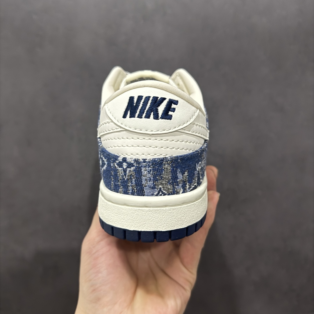 200  【定制版】NIKE SB Dunk Low x Louis Vuitton 白蓝 出品  QF1568-140