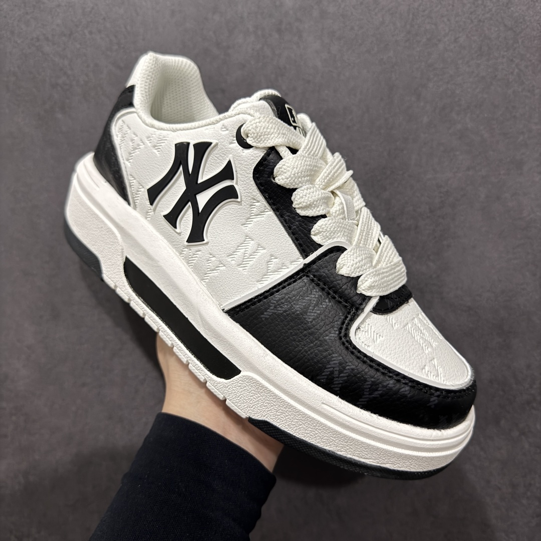 图片[3]-【公司级】MLB Chunky Liner Basic 复古印花学长鞋系列低帮轻量增高厚底百搭休闲运动慢跑鞋板鞋 Korea韩国联名NY美国榄球纽约洋基队限定 韩国代购专供 全套原楦原纸板原厂数据开发 正确中底拉帮中底网布细节 平台代购专供 左脚内置芯片 韩国代购吊牌标贴 独家一比一RB+MD组合大底 高频后跟小人Logo精准对位立体饱满 正确网布加超迁鞋面 转印中底走线紧密 转印Logo工艺表层防刮不掉色 尺码：35 36 36.5 37.5 38 38.5 39 40 40.5 41 42 42.5 43 44 45-选品中心
