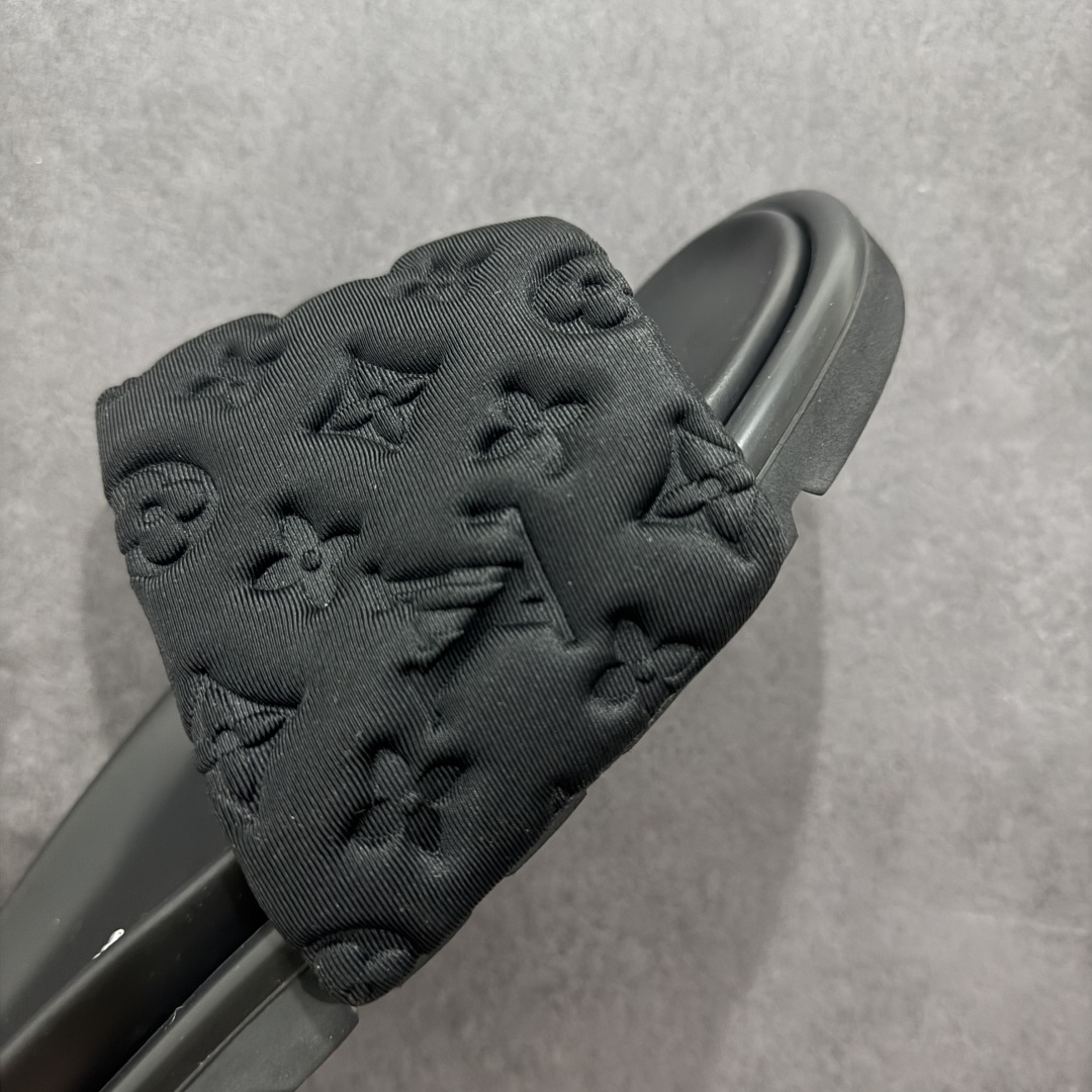 图片[5]-【纯原礼盒版】LOUIS VUITTON 路易威登2024 𝐬𝐬💛春夏最新爆款魔术贴系列 情侣款厚底拖鞋 代购级别稀品上新💫 鞋面：LV进口5D打印花布，牛皮内里 大底：原版开模大底 原版全套礼盒包装 尺码： 35-45 底高4.5cm-选品中心