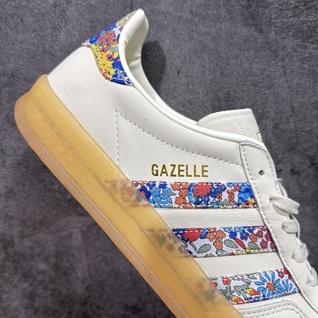  
【正确版】adidas Originals Gazelle INdoor 米色
三叶草休闲防滑耐磨低
