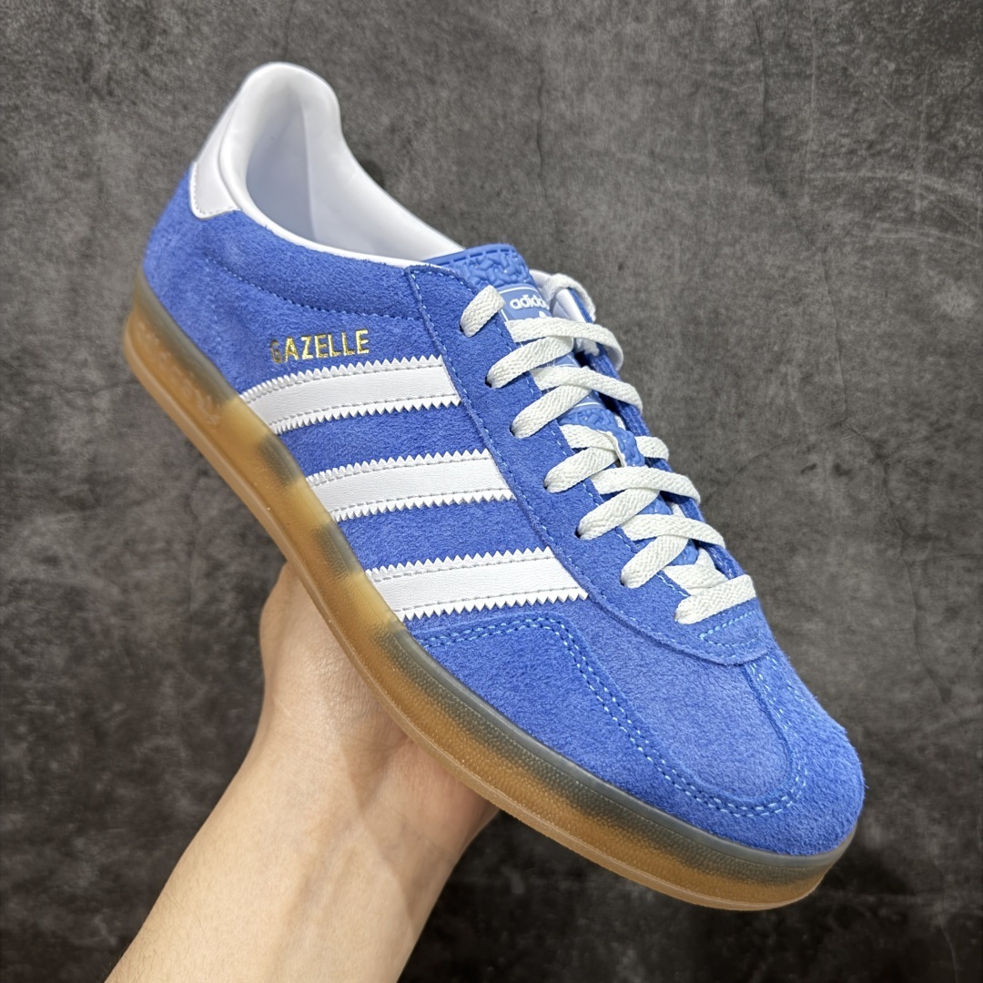 Adidas Originals Gazelle Indoor 防滑低帮T头德训鞋 GZ复古系列