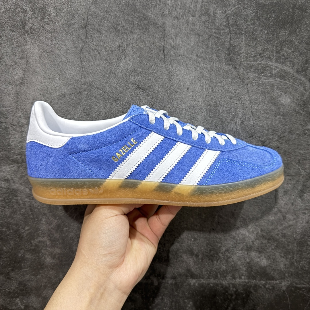 Adidas Originals Gazelle Indoor 防滑低帮T头德训鞋 GZ复古系列
