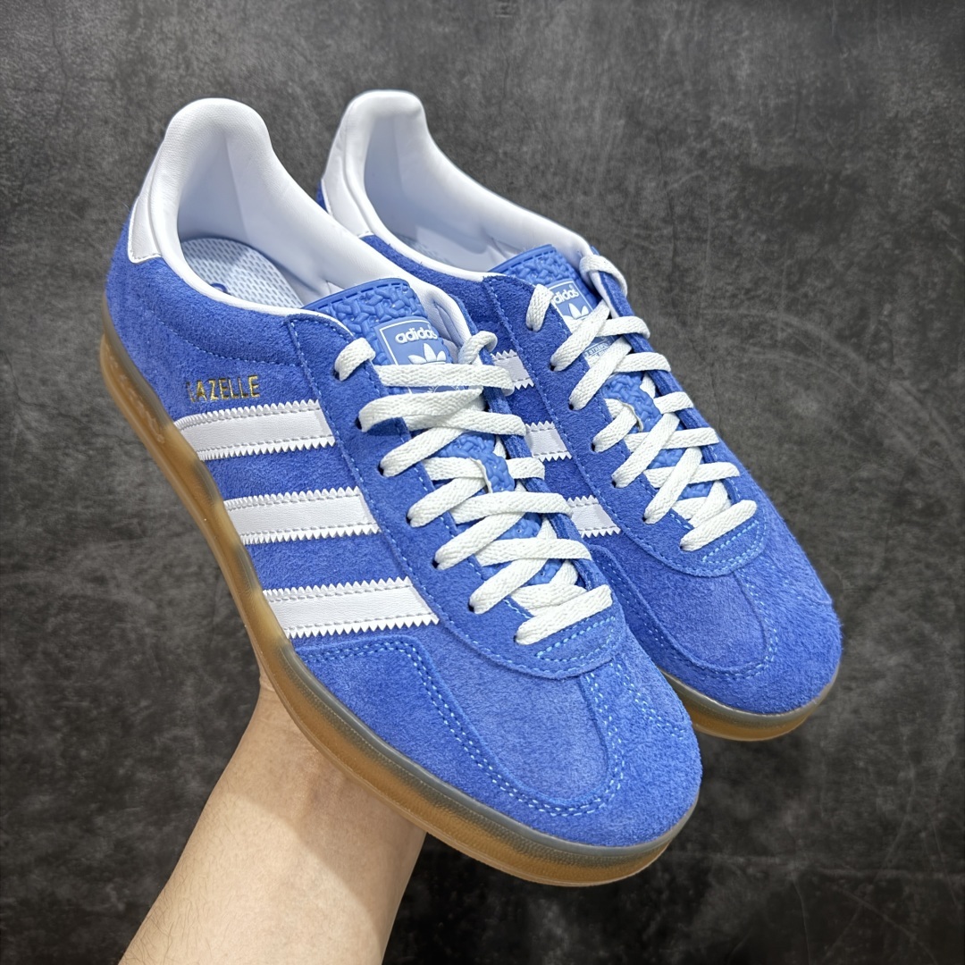 Adidas Originals Gazelle Indoor 防滑低帮T头德训鞋 GZ复古系列