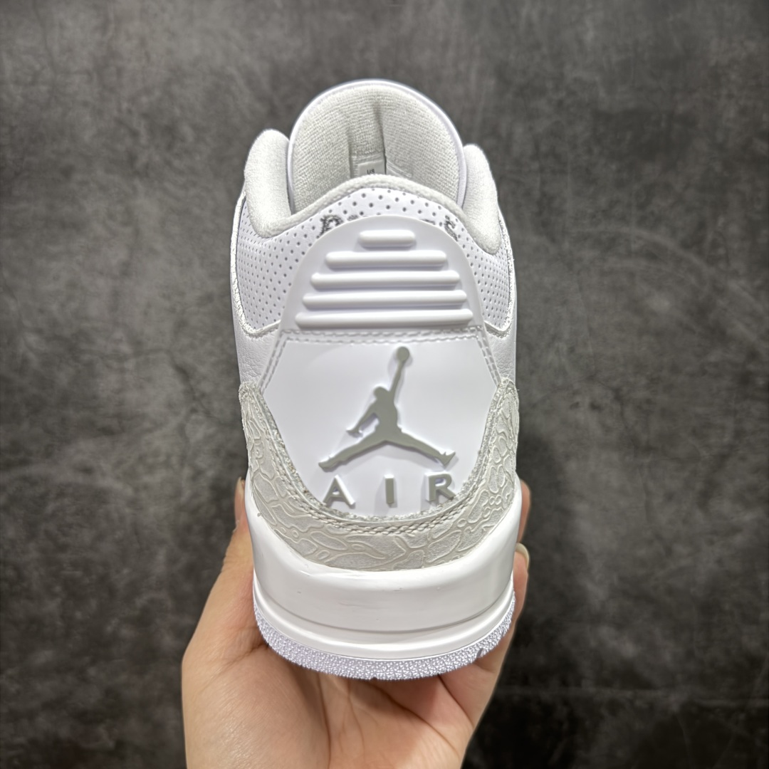 480  【RN纯原版】Air Jordan 3 Retro ”Pure Money” AJ3 乔3复刻白猫 CT8532-111