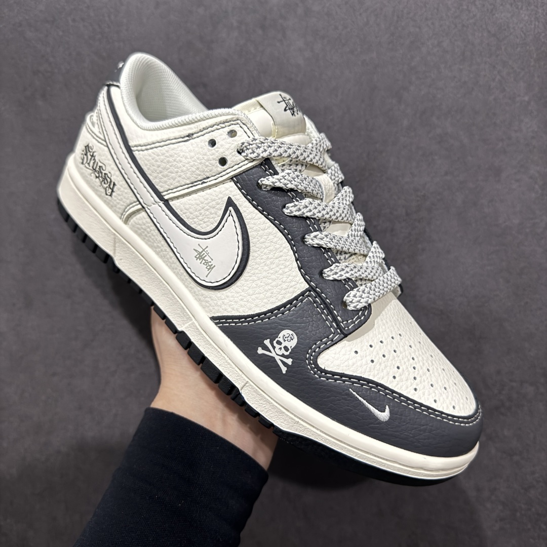  
【定制版】Nike SB Dunk Low 斯图西联名 米黑骷髅头 周年高端定制 低帮休闲板鞋
#