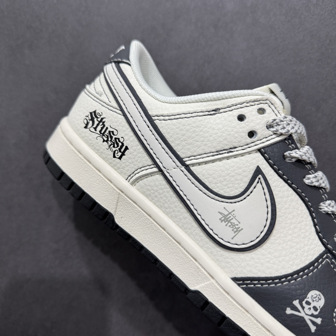  
【定制版】Nike SB Dunk Low 斯图西联名 米黑骷髅头 周年高端定制 低帮休闲板鞋
#