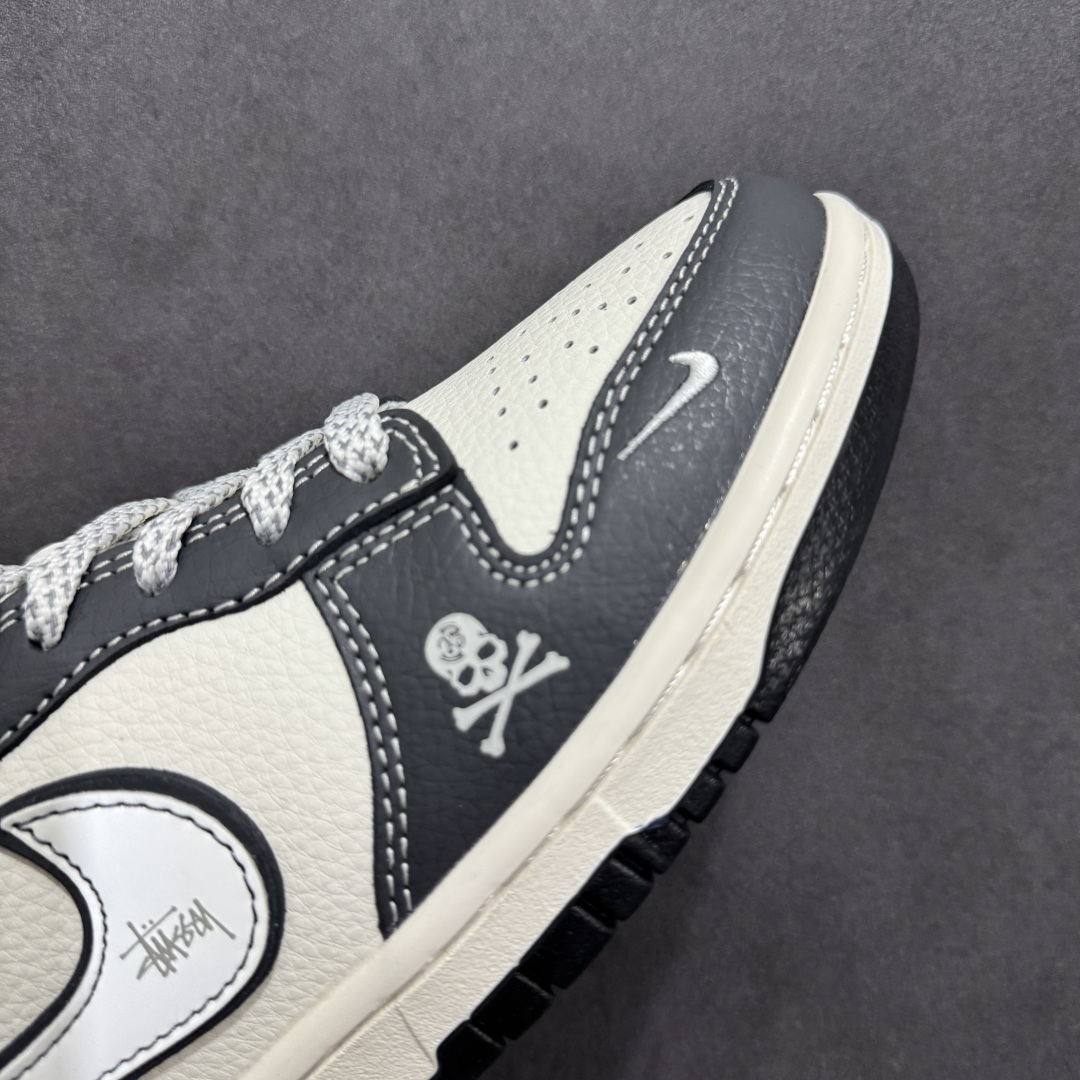  
【定制版】Nike SB Dunk Low 斯图西联名 米黑骷髅头 周年高端定制 低帮休闲板鞋
#