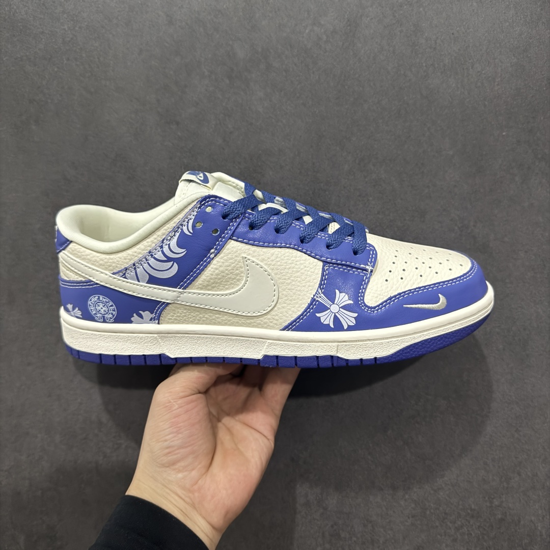  
【定制版】Nike SB Dunk Low 克罗心系列 马蹄印花白勾 周年高端定制 低帮休闲板鞋
